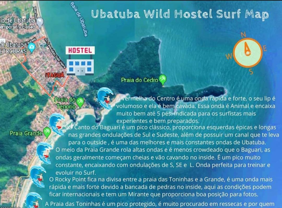 Ubatuba Wild Surf Hostel Exterior photo